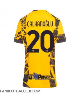 Inter Milan Hakan Calhanoglu #20 Tricou Fotbal Replică 2024-25 Femei Treilea